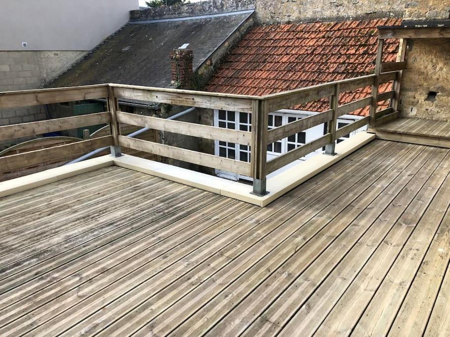 Authentique Maison De Pecheur A Port-En-Bessin Dış mekan fotoğraf